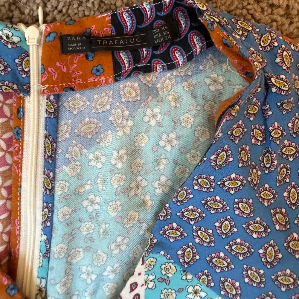 Zara Patchwork Romper - image 5